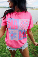 Load image into Gallery viewer, Mama | Summer | Neon Pink | Short Sleeve
