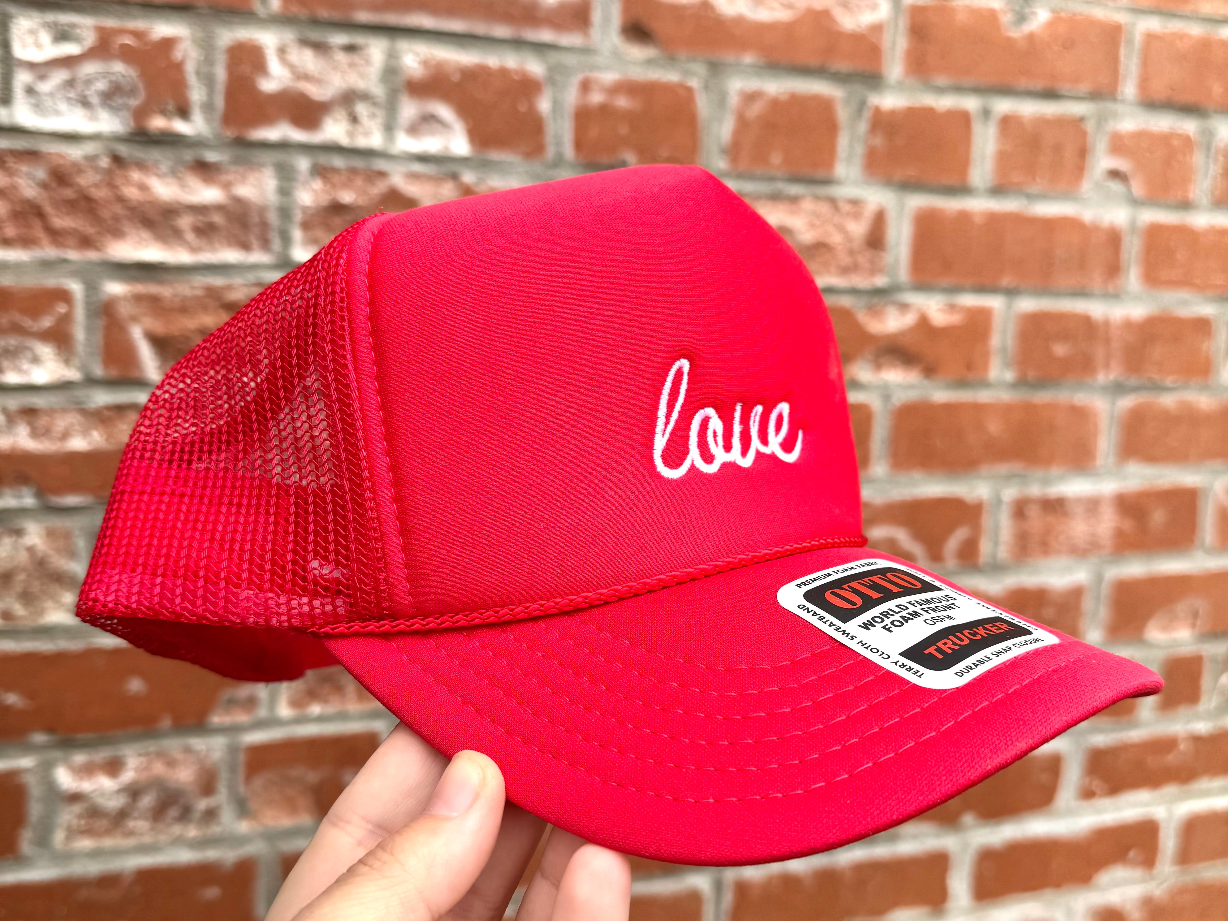 Love | Embroidered | Trucker Hat