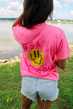 Load image into Gallery viewer, Good Day | Neon Pink | Short Sleeve
