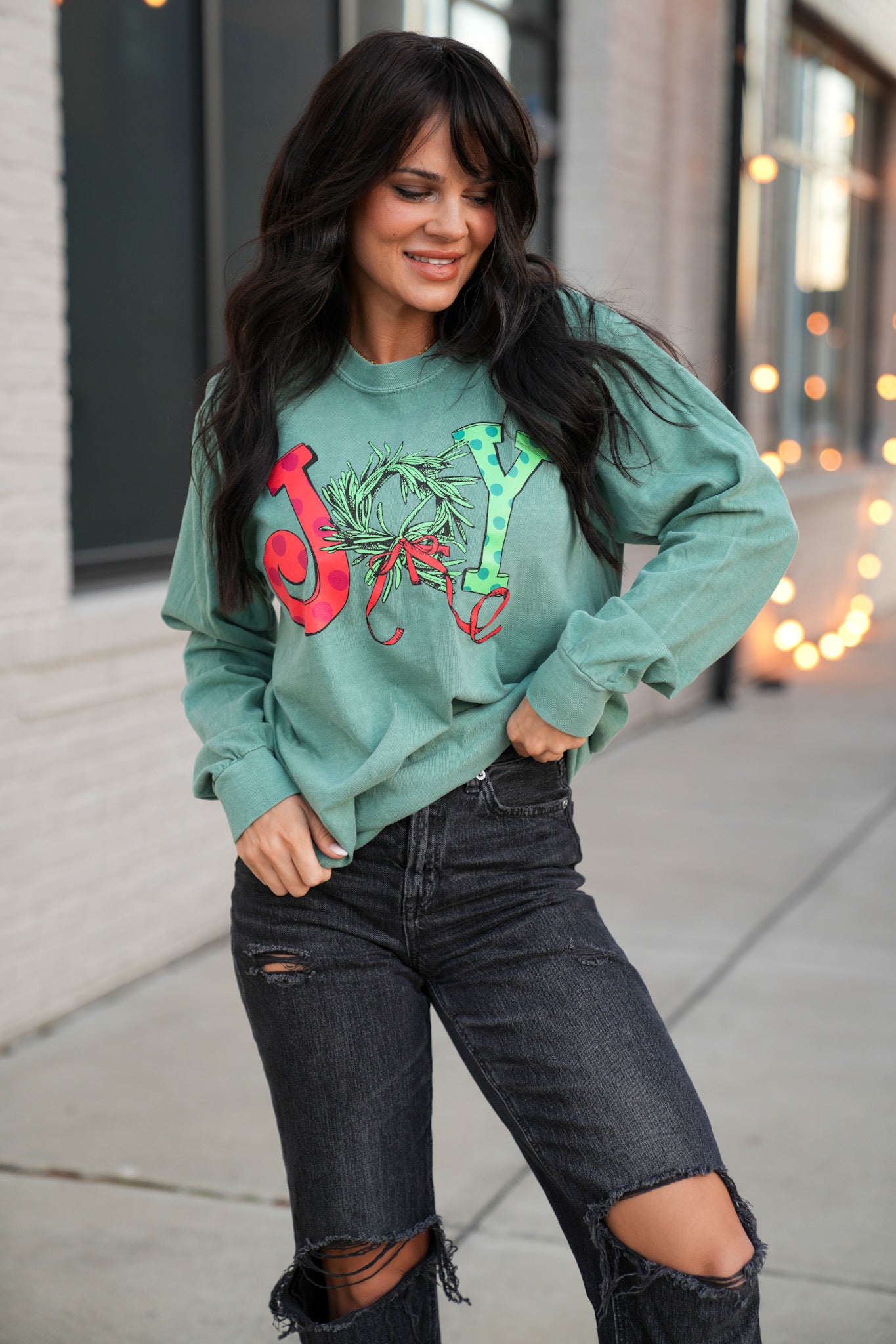 Joy | Light Green | Long Sleeve