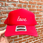 Load image into Gallery viewer, Love | Embroidered | Trucker Hat
