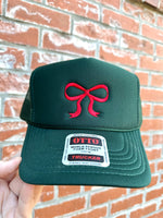 Load image into Gallery viewer, Bow | Embroidered | Trucker Hat
