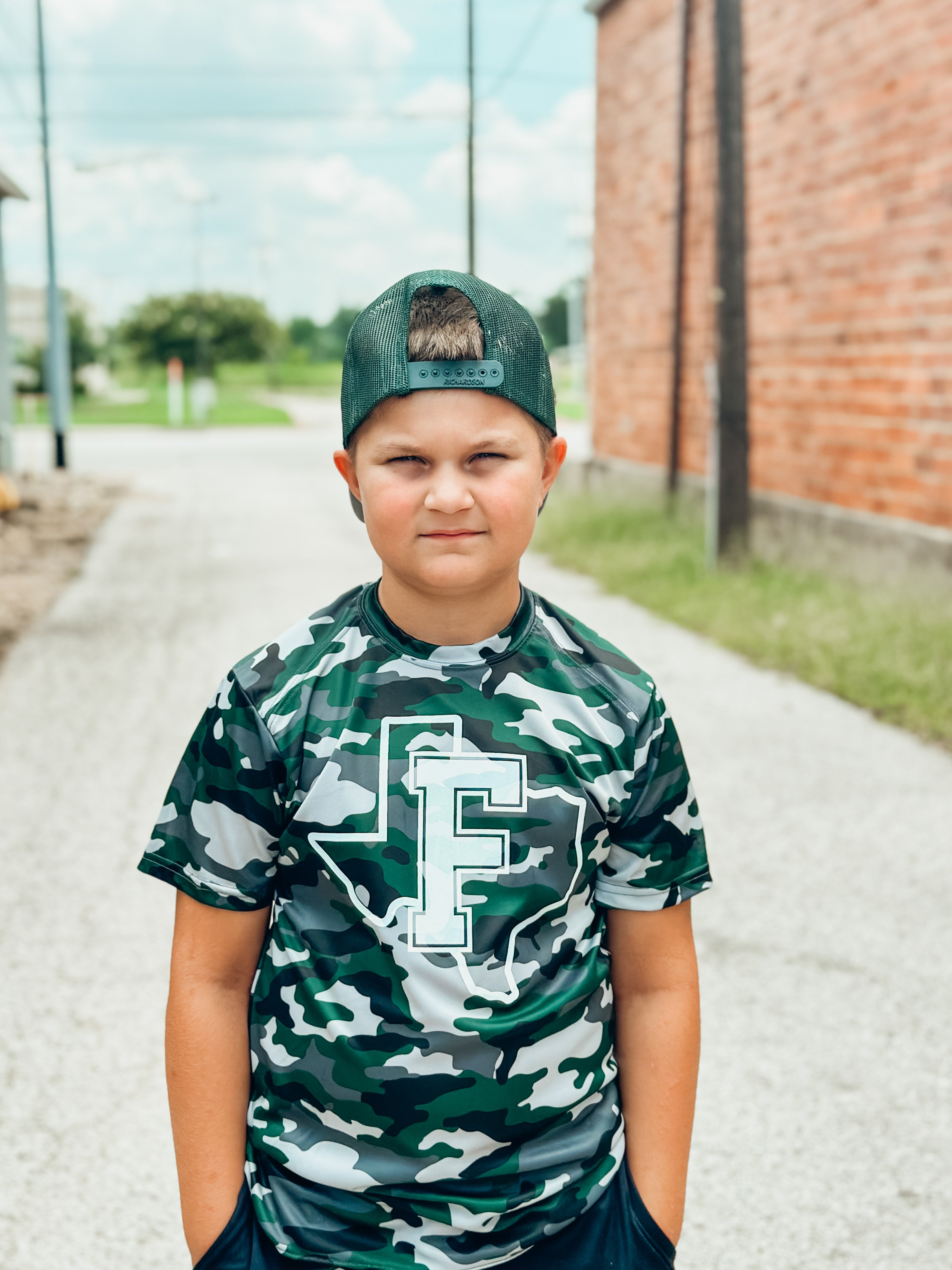 Franklin Texas F |  Forest Camo | Short Sleeve