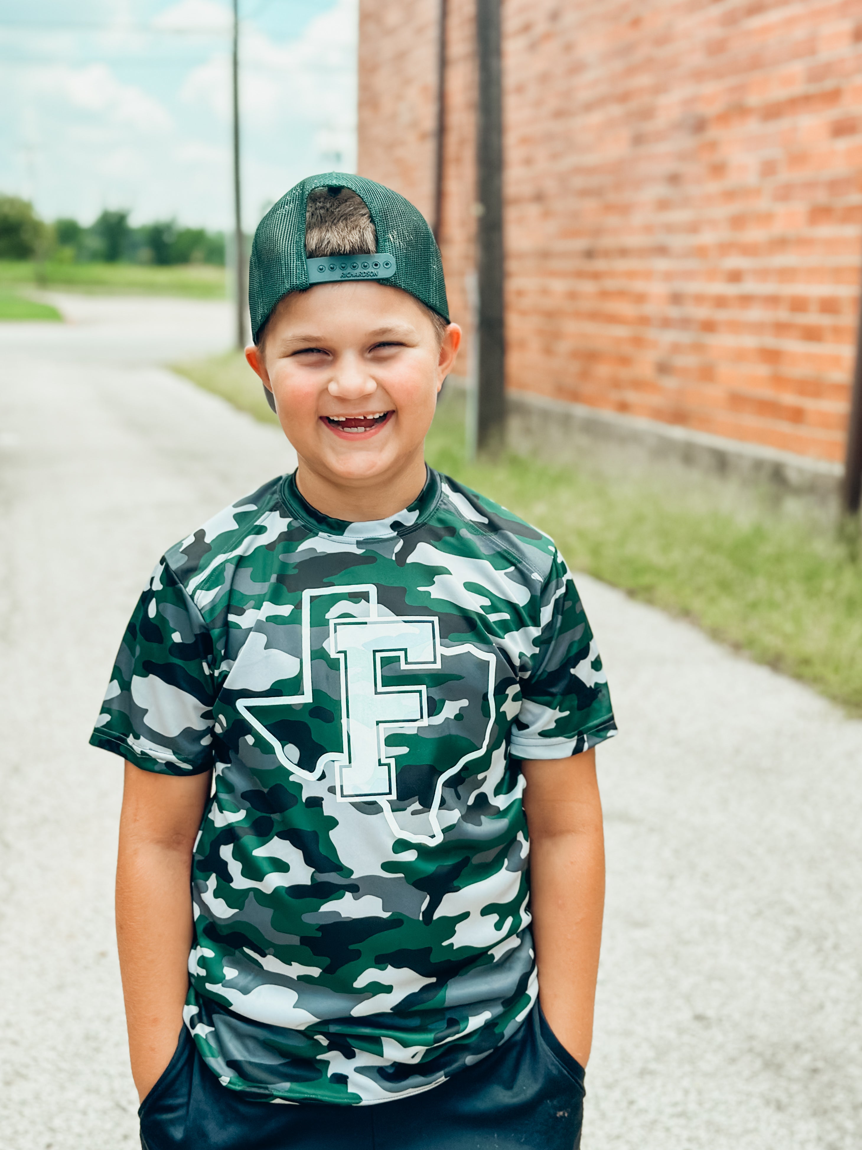 Franklin Texas F |  Forest Camo | Short Sleeve